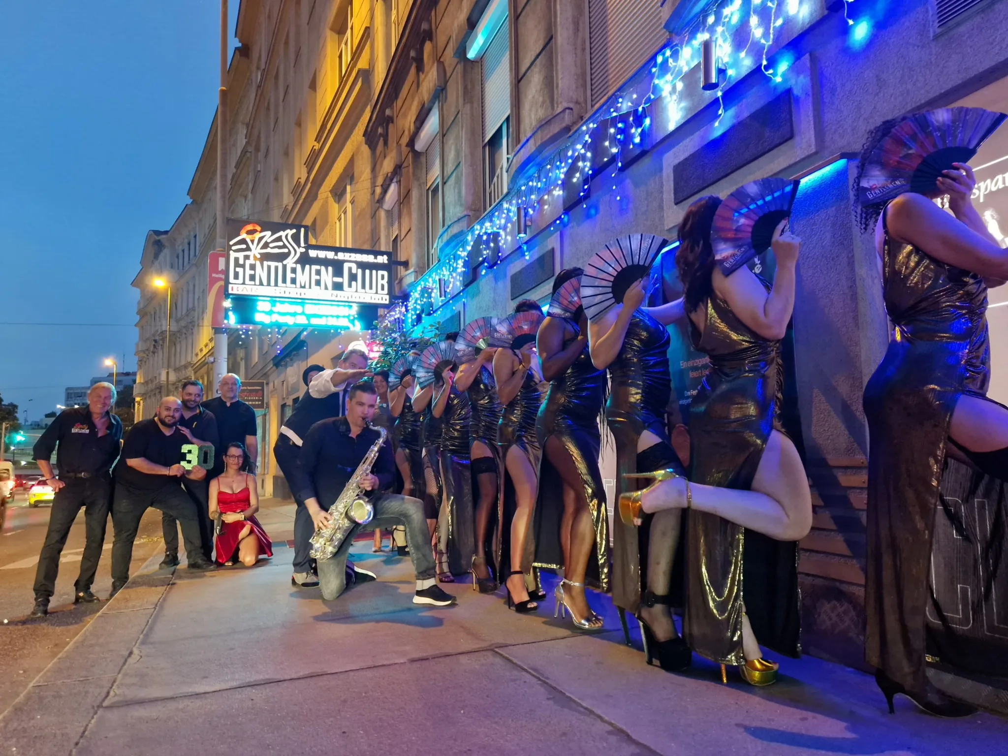 30 Jahre-Feier im EXZEZZ Gentlemen-Club Vienna