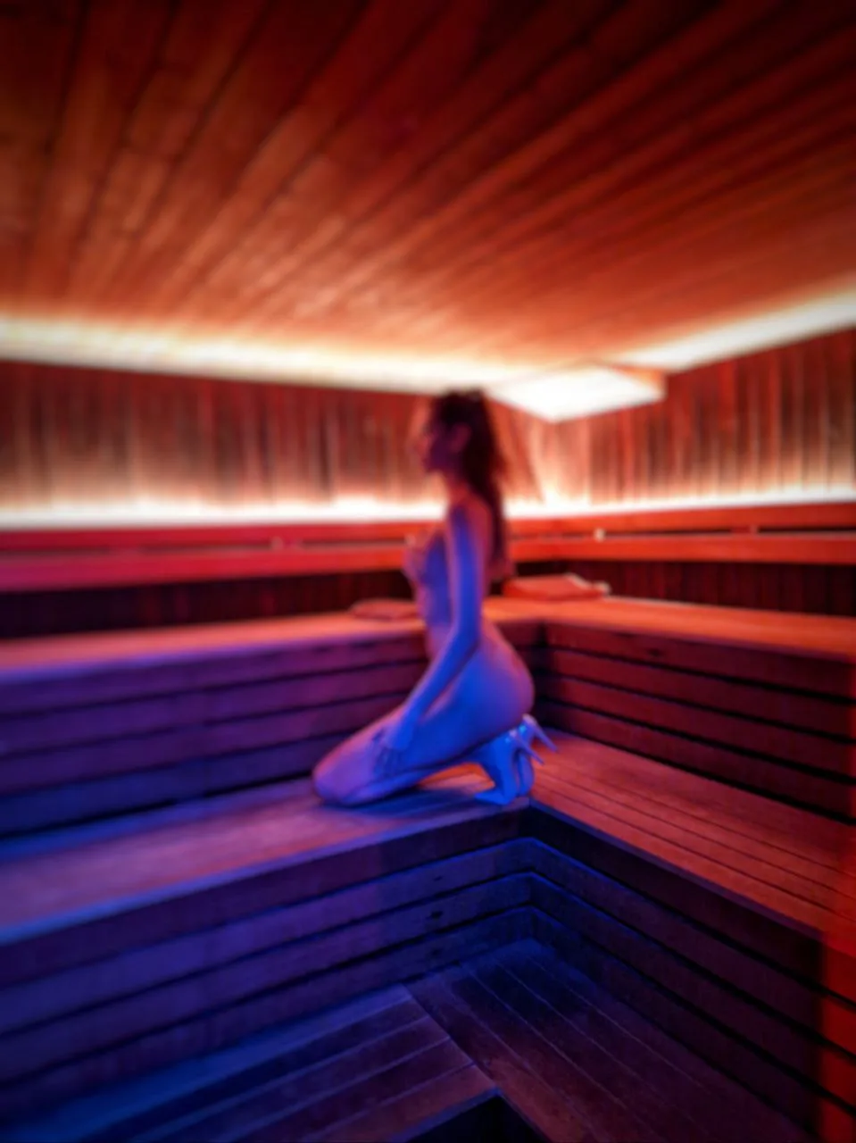 Elegante Sauna-Begleitung in luxuriösem Ambiente Wien