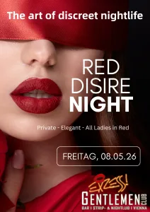 Red Disire Night - All in RED Event im EXZESS! Gentlemen-Club Vienna